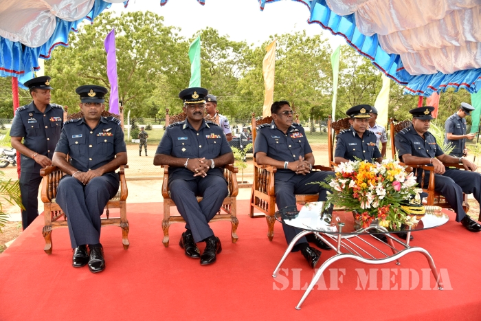 Newly Constructed Swimming Pool Declared Open at SLAF Station Weerawila