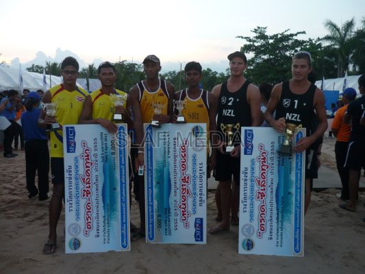 SLAF Duo Won the Bronze Medal at the Thailand Open Asian Beach Volleyball Tour