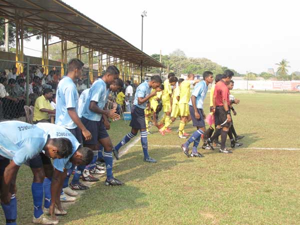 Air Force Soccerites Qualify for the Semi- Finals Airmen Sanjeewa Records His 6th Goal in The Dialog Champion league
