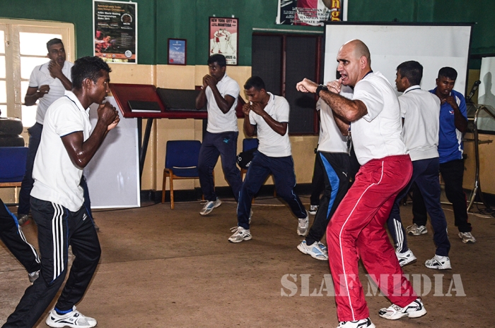 Special Coaching Course for SLAF Boxers
