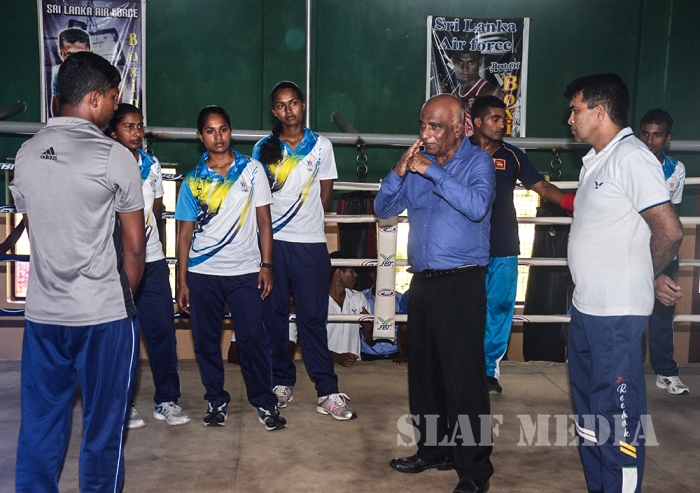 Special Coaching Course for SLAF Boxers