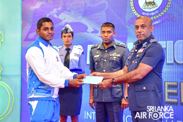 OUTSTANDING SPORTS ACHIEVERS FELICITATED BY THE COMMANDER