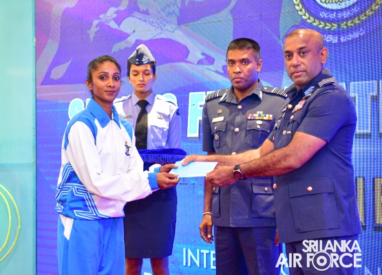 OUTSTANDING SPORTS ACHIEVERS FELICITATED BY THE COMMANDER
