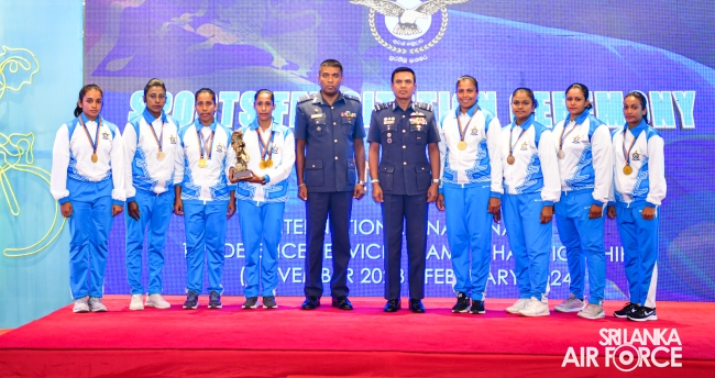 OUTSTANDING SPORTS ACHIEVERS FELICITATED BY THE COMMANDER