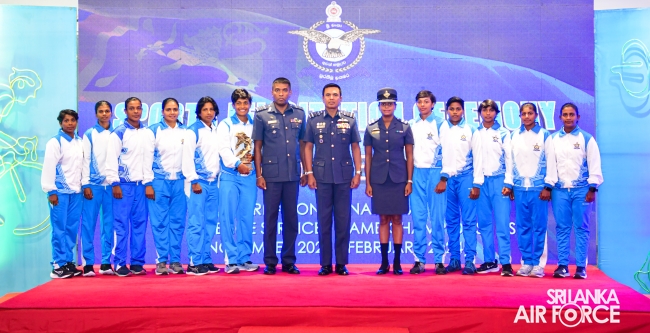 OUTSTANDING SPORTS ACHIEVERS FELICITATED BY THE COMMANDER