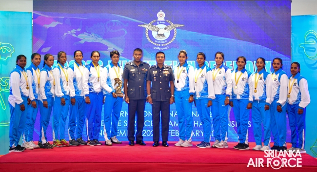 OUTSTANDING
SPORTS ACHIEVERS FELICITATED BY THE COMMANDER