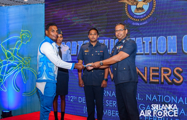 OUTSTANDING
SPORTS ACHIEVERS FELICITATED BY THE COMMANDER
