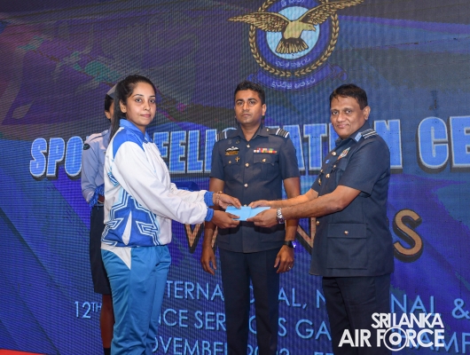 OUTSTANDING SPORTS ACHIEVERS FELICITATED BY THE COMMANDER