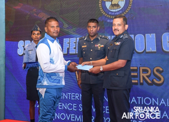 OUTSTANDING SPORTS ACHIEVERS FELICITATED BY THE COMMANDER