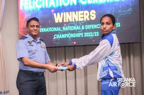 OUTSTANDING SPORTS ACHIEVERS OF 2023 FELICITATED BY THE COMMANDER