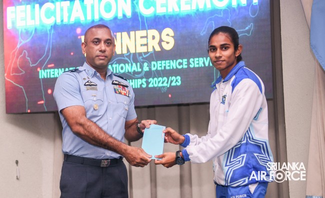 OUTSTANDING SPORTS ACHIEVERS OF 2023 FELICITATED BY THE COMMANDER
