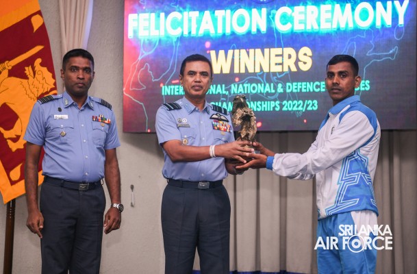 OUTSTANDING SPORTS ACHIEVERS OF 2023 FELICITATED BY THE COMMANDER