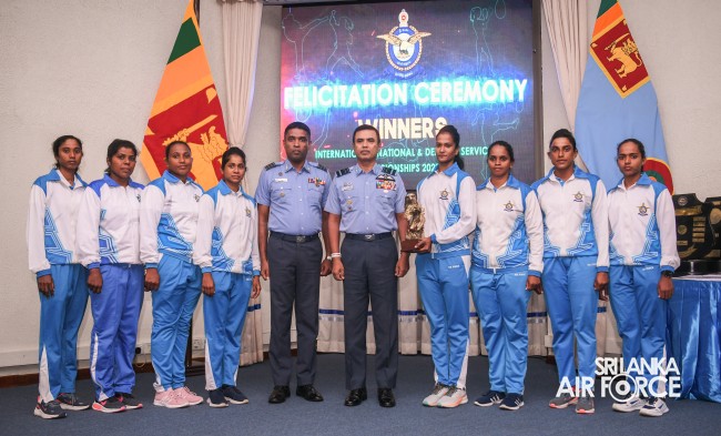 OUTSTANDING SPORTS ACHIEVERS OF 2023 FELICITATED BY THE COMMANDER