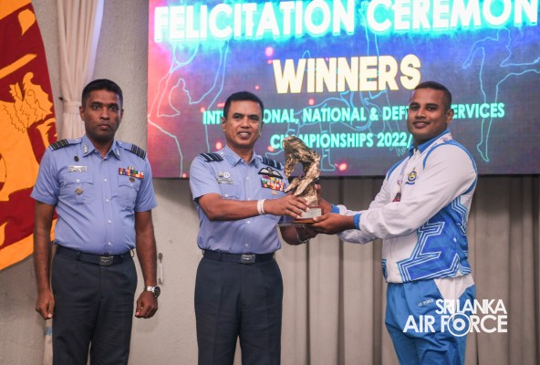OUTSTANDING SPORTS ACHIEVERS OF 2023 FELICITATED BY THE COMMANDER