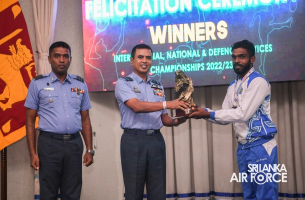 OUTSTANDING SPORTS ACHIEVERS OF 2023 FELICITATED BY THE COMMANDER