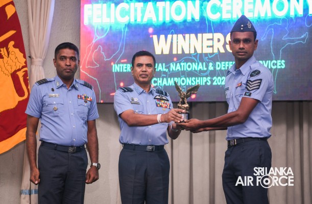 OUTSTANDING SPORTS ACHIEVERS OF 2023 FELICITATED BY THE COMMANDER