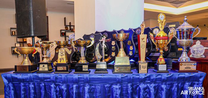 OUTSTANDING SPORTS ACHIEVERS FELICITATED BY THE AIR CHIEF