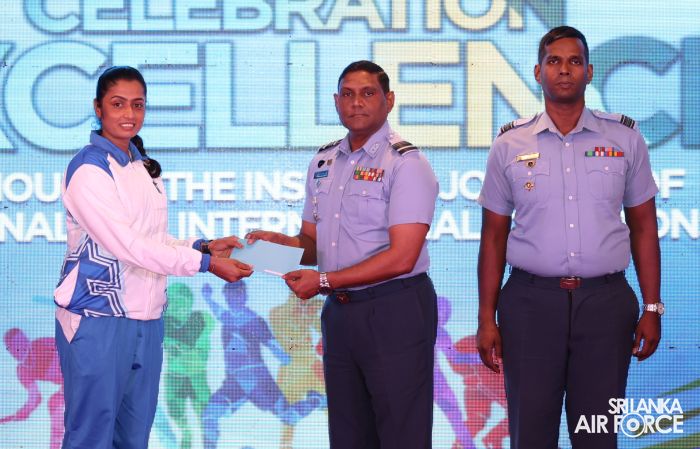 OUTSTANDING SPORTS ACHIEVERS FELICITATED BY THE AIR CHIEF