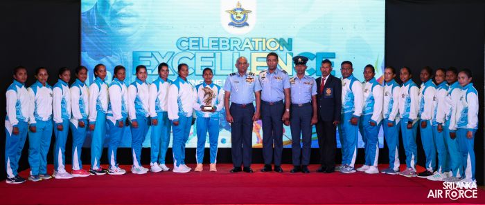 OUTSTANDING SPORTS ACHIEVERS FELICITATED BY THE AIR CHIEF