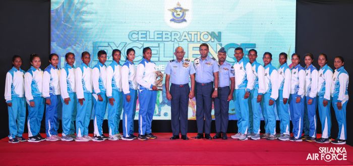 OUTSTANDING SPORTS ACHIEVERS FELICITATED BY THE AIR CHIEF