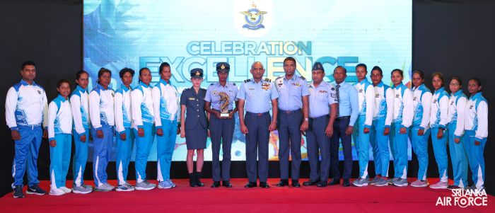 OUTSTANDING SPORTS ACHIEVERS FELICITATED BY THE AIR CHIEF