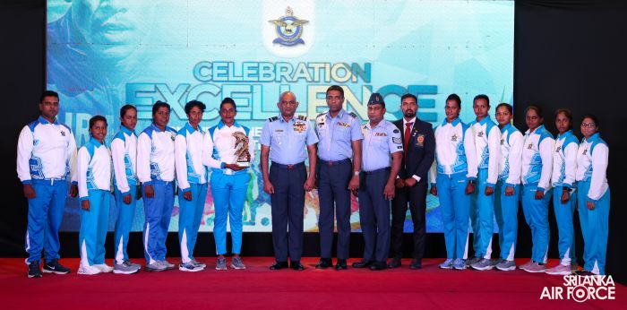 OUTSTANDING SPORTS ACHIEVERS FELICITATED BY THE AIR CHIEF