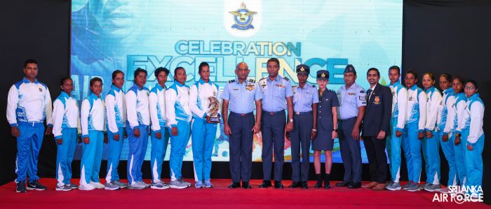 OUTSTANDING SPORTS ACHIEVERS FELICITATED BY THE AIR CHIEF