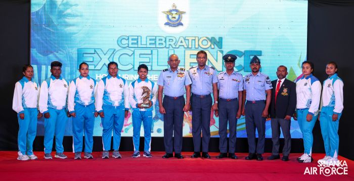 OUTSTANDING SPORTS ACHIEVERS FELICITATED BY THE AIR CHIEF