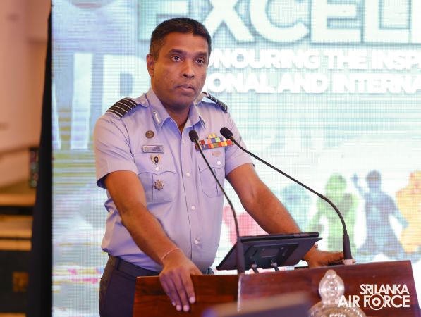 OUTSTANDING SPORTS ACHIEVERS FELICITATED BY THE AIR CHIEF