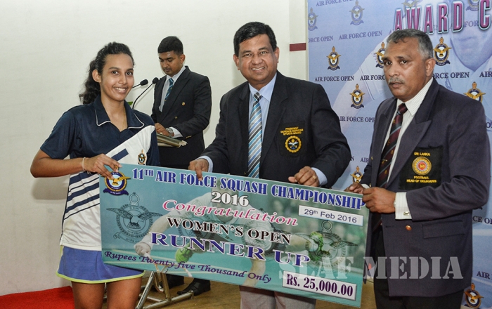 SLAF 11th Open Squash Championship - 2016