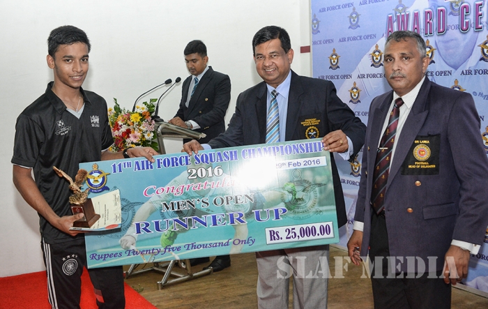 SLAF 11th Open Squash Championship - 2016