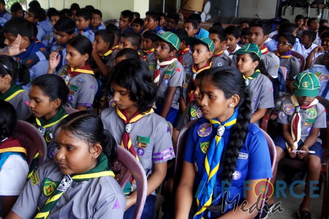 Air Scouts Participate at International Mother Language Day and World Scout Founders Day Celebrations