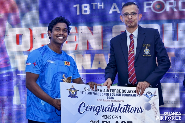 THE 18TH AIR FORCE OPEN SQUASH CHAMPIONSHIP 2026 CONCLUDED ON A HIGH NOTE