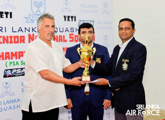 SLAF
PERFORMS AT 43RD SENIOR NATIONAL SQUASH CHAMPIONSHIP