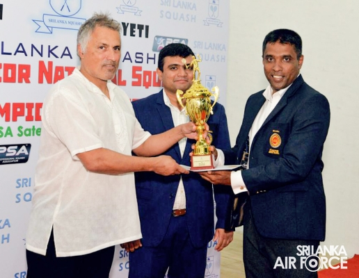 SLAF
PERFORMS AT 43RD SENIOR NATIONAL SQUASH CHAMPIONSHIP
