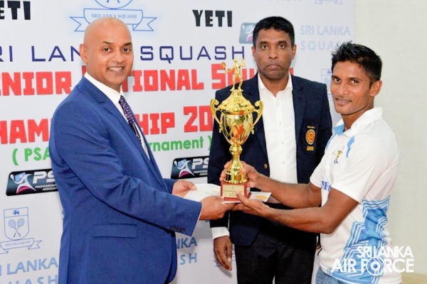 SLAF
PERFORMS AT 43RD SENIOR NATIONAL SQUASH CHAMPIONSHIP