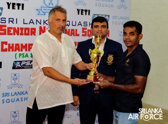 SLAF
PERFORMS AT 43RD SENIOR NATIONAL SQUASH CHAMPIONSHIP