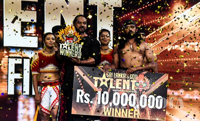 SLAF Angampora Team Win First Ever Sri Lanka’s Got Talent Title