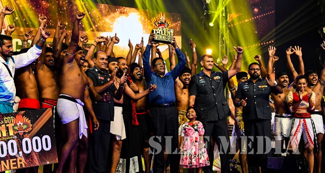 SLAF Angampora Team Win First Ever Sri Lanka’s Got Talent Title