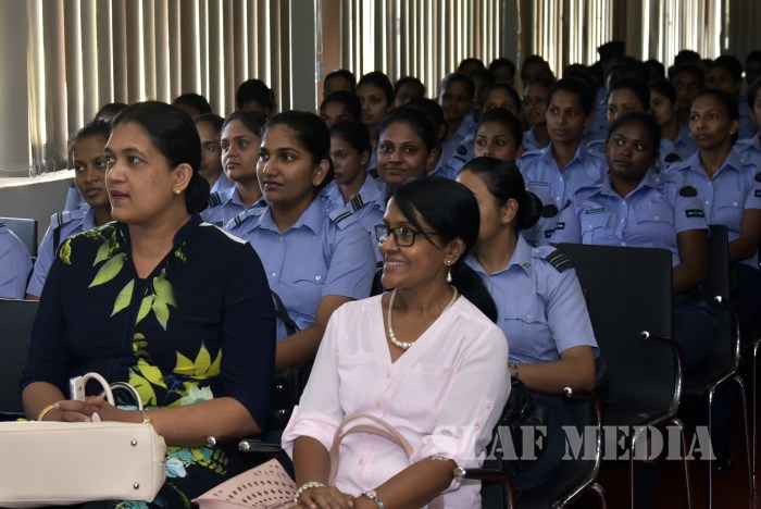 Programme on Personal Hygiene for Lady Officers and Airwomen