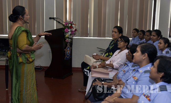 Programme on Personal Hygiene for Lady Officers and Airwomen