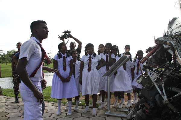 Students from Mannar Visit SLAF Museum