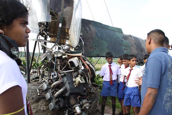 Students from Mannar Visit SLAF Museum