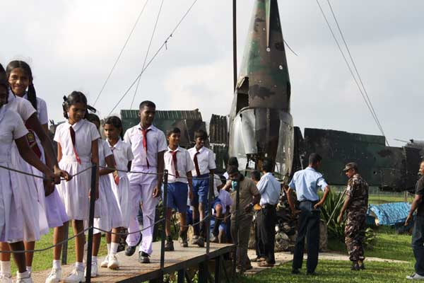 Students from Mannar Visit SLAF Museum