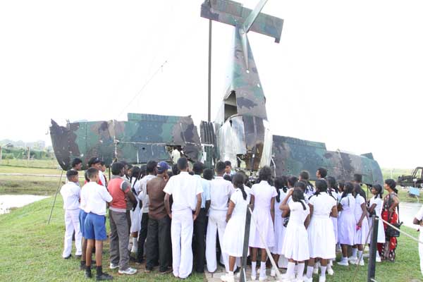 Students from Mannar Visit SLAF Museum
