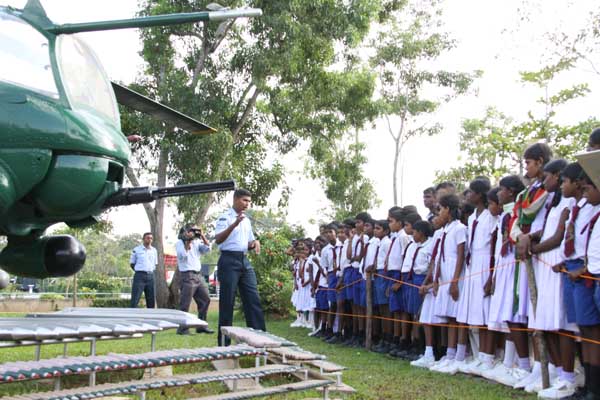 Students from Mannar Visit SLAF Museum