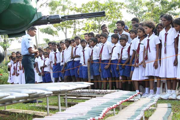 Students from Mannar Visit SLAF Museum
