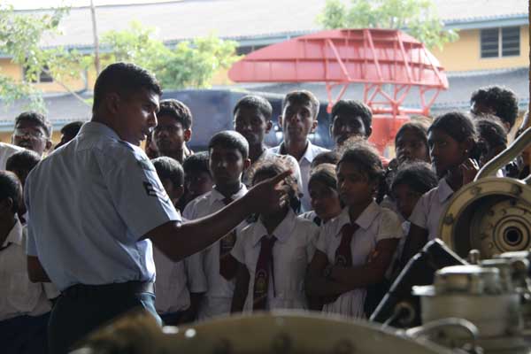 Students from Mannar Visit SLAF Museum