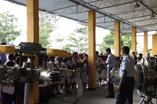 Students from Mannar Visit SLAF Museum