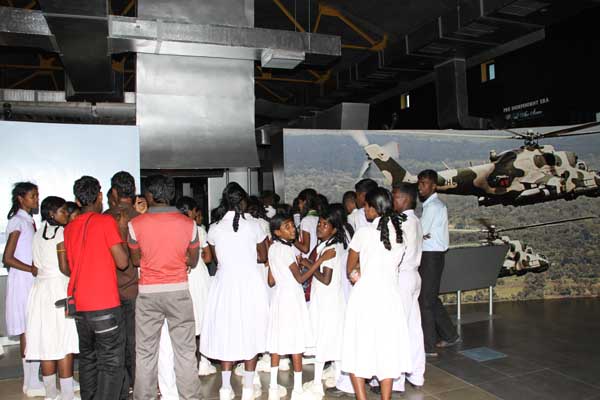 Students from Mannar Visit SLAF Museum
